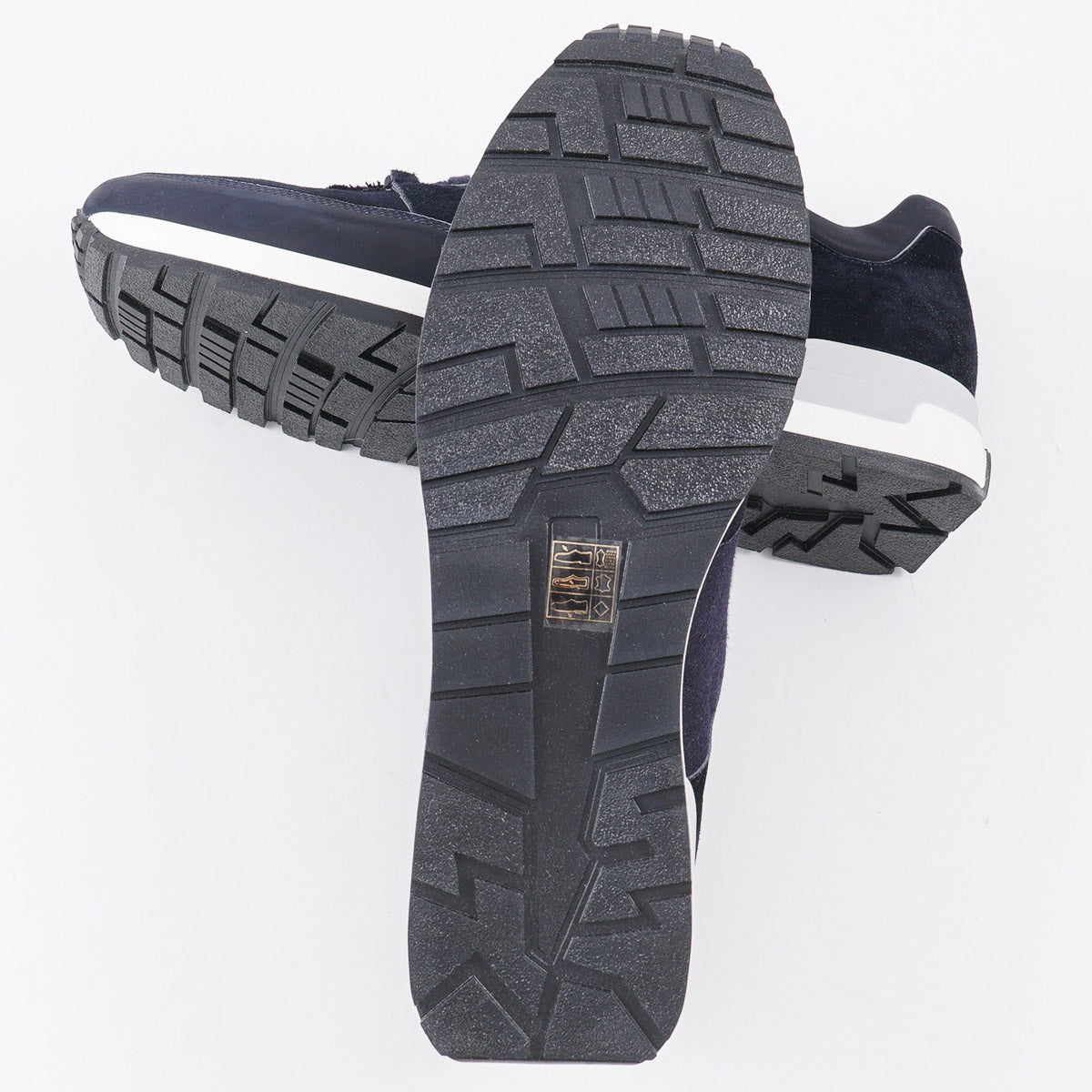 Brett Johnson Calf and Cashmere Sneakers