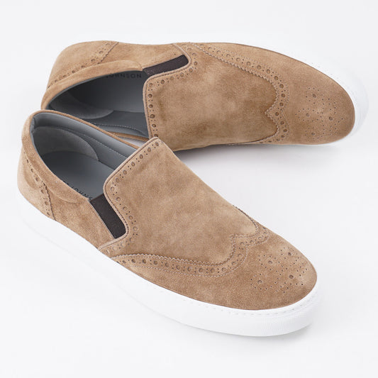 Brett Johnson Brogue Slip-On Sneaker