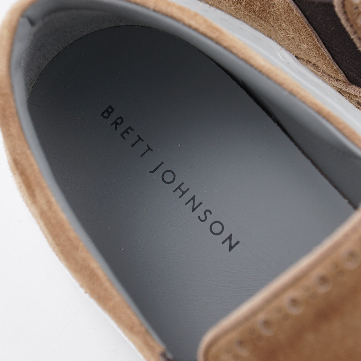 Brett Johnson Brogue Slip-On Sneaker - Top Shelf Apparel
