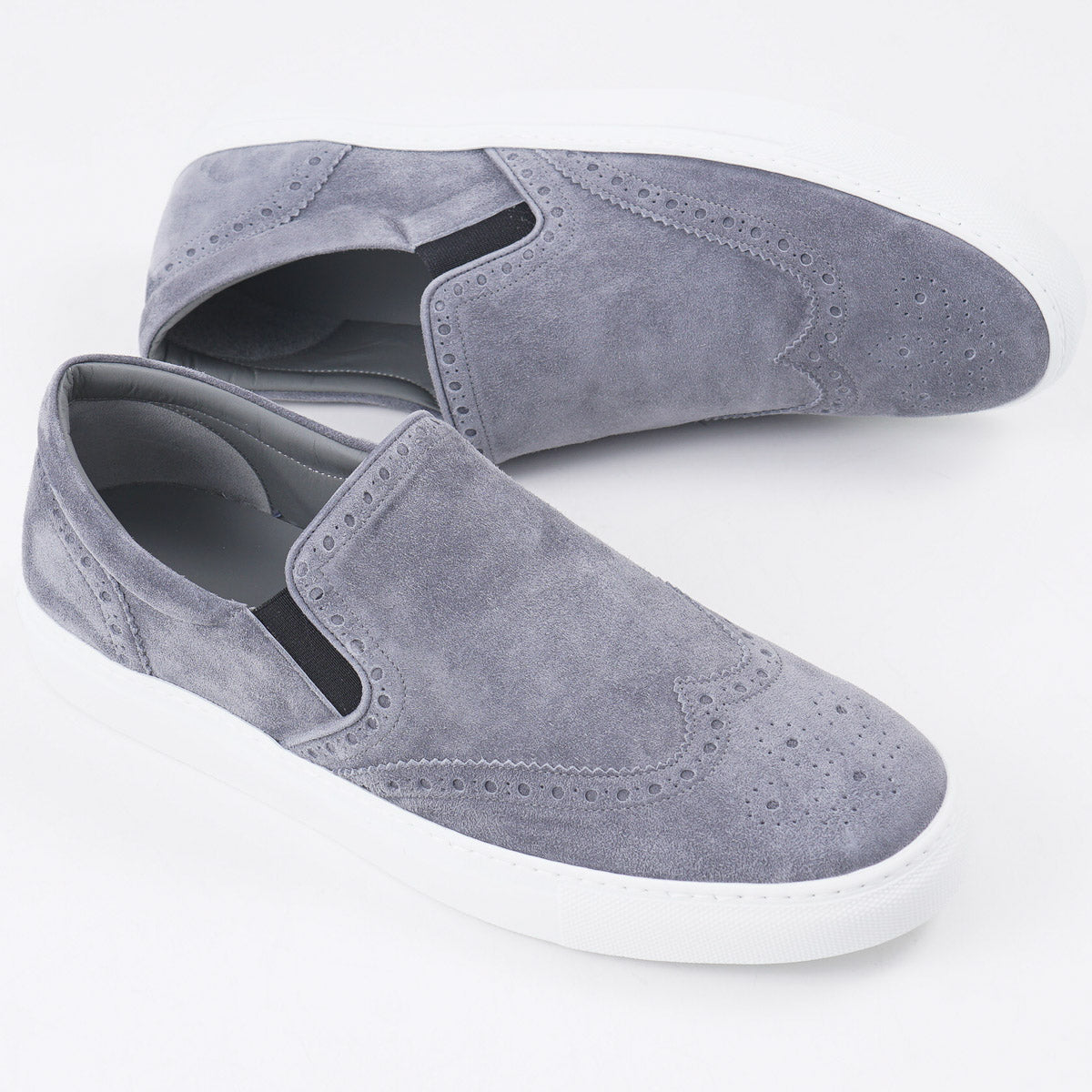 Brett Johnson Brogue Slip-On Sneaker - Top Shelf Apparel