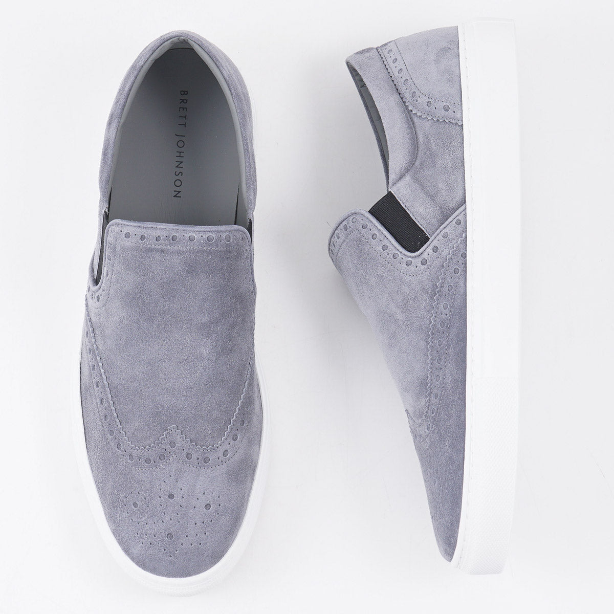 Brett Johnson Brogue Slip-On Sneaker - Top Shelf Apparel