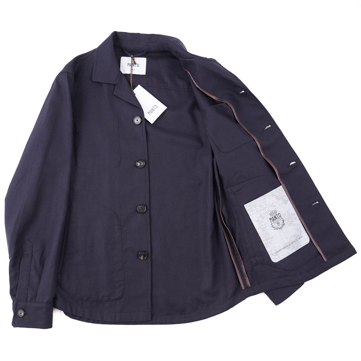 Manto Cotton-Cashmere-Silk Jacket