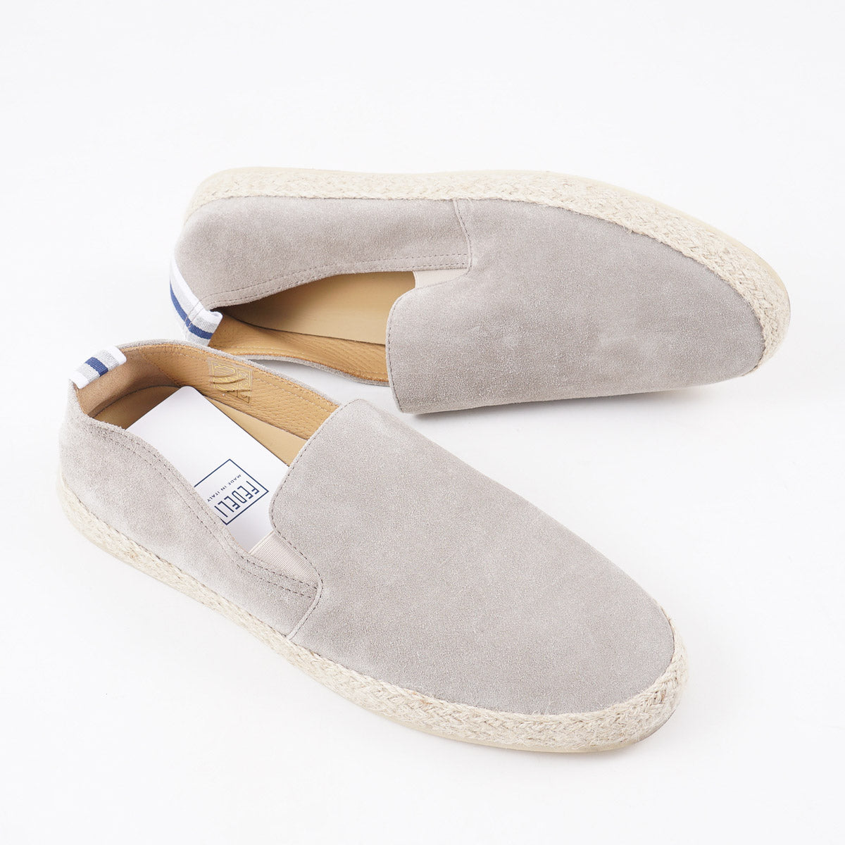 Fedeli Nappa Suede Espadrille Loafer - Top Shelf Apparel