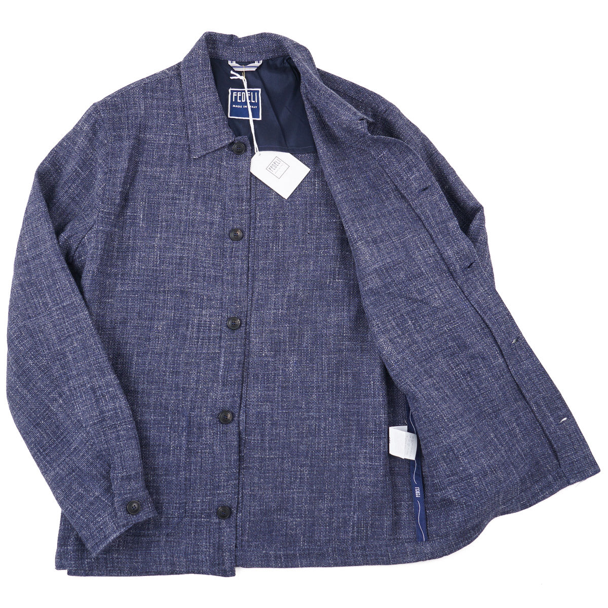 Fedeli 'Bristol' Jacket in Silk and Linen - Top Shelf Apparel