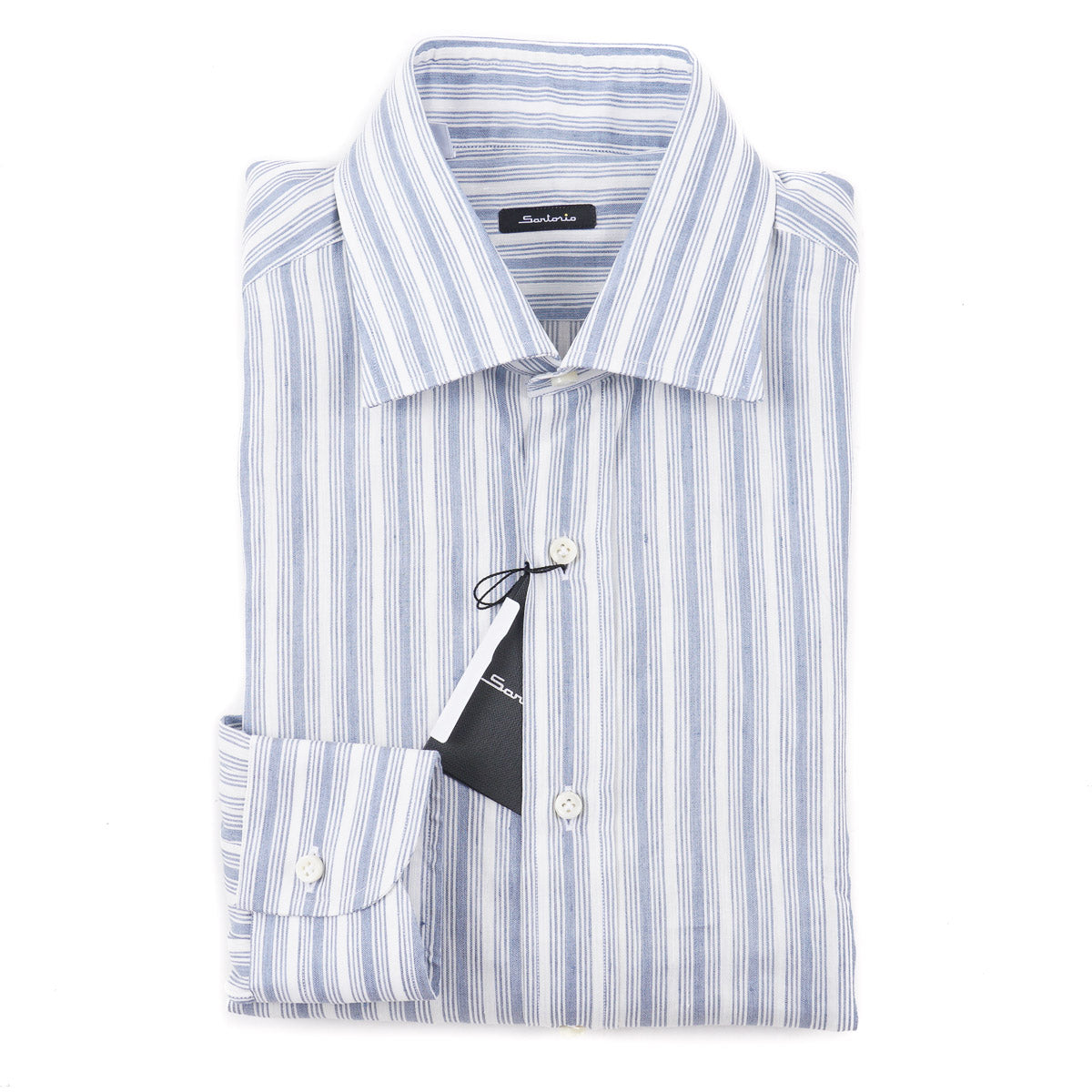 Sartorio Linen and Cotton Dress Shirt - Top Shelf Apparel