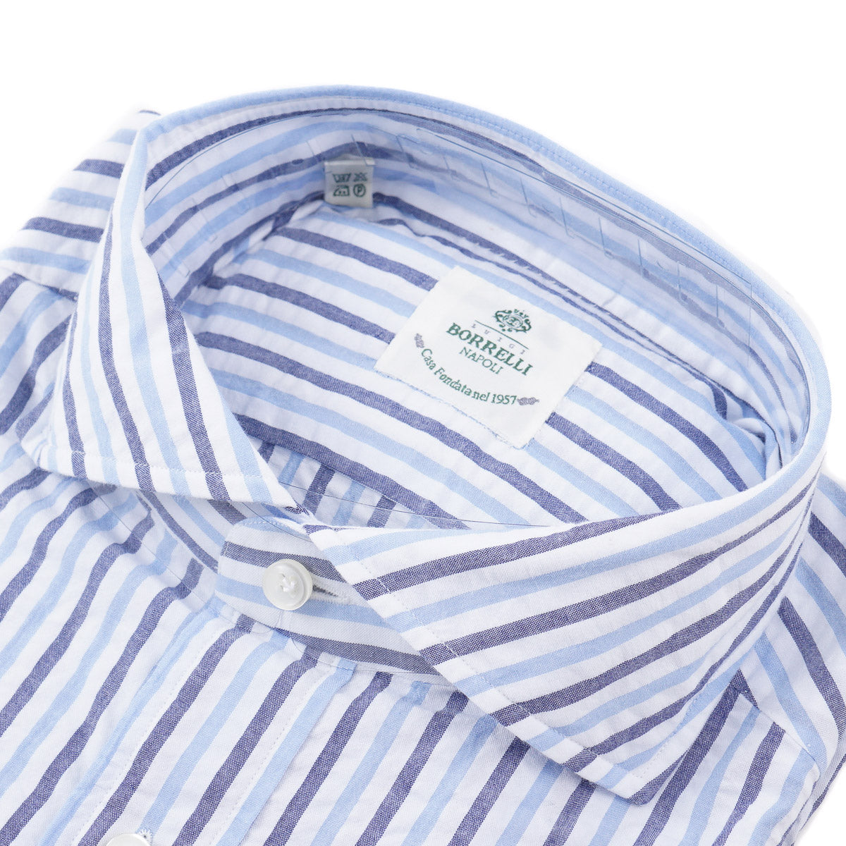 Luigi Borrelli Slim-Fit Lightweight Cotton Shirt - Top Shelf Apparel