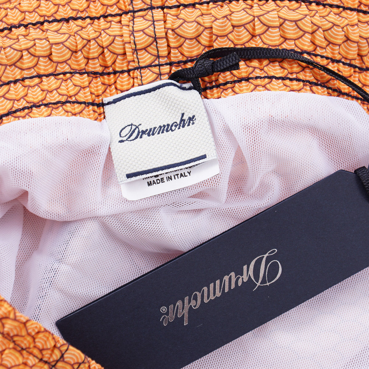 Drumohr Wave Print Swim Trunks - Top Shelf Apparel