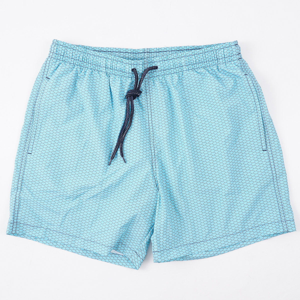 Drumohr Wave Print Swim Trunks - Top Shelf Apparel