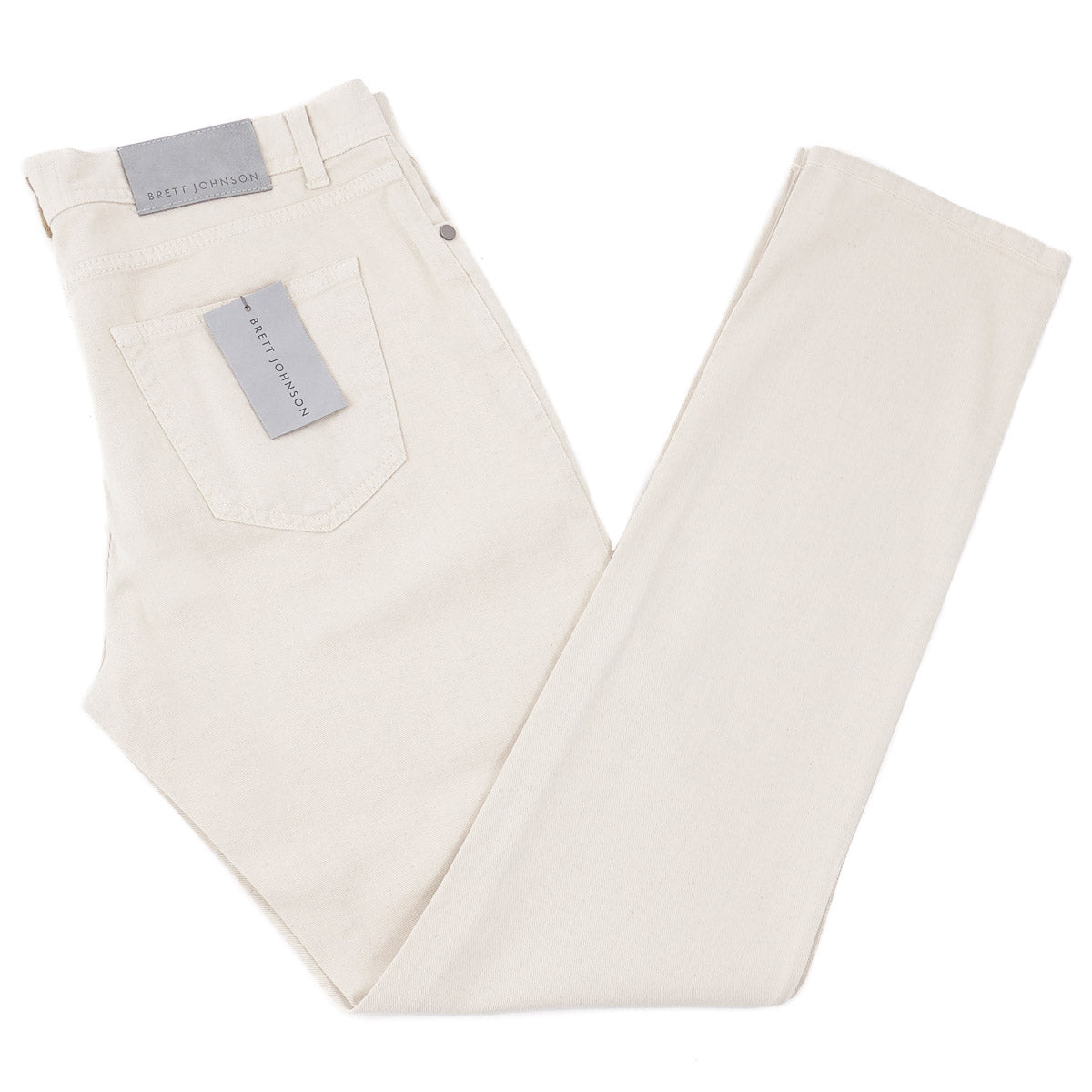 Brett Johnson Cotton-Linen Denim Jeans - Top Shelf Apparel
