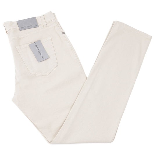 Brett Johnson Cotton-Linen Denim Jeans