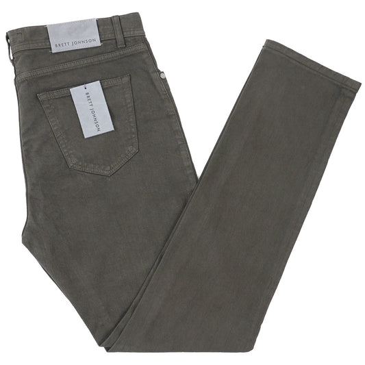 Brett Johnson Trim Straight Denim Jeans