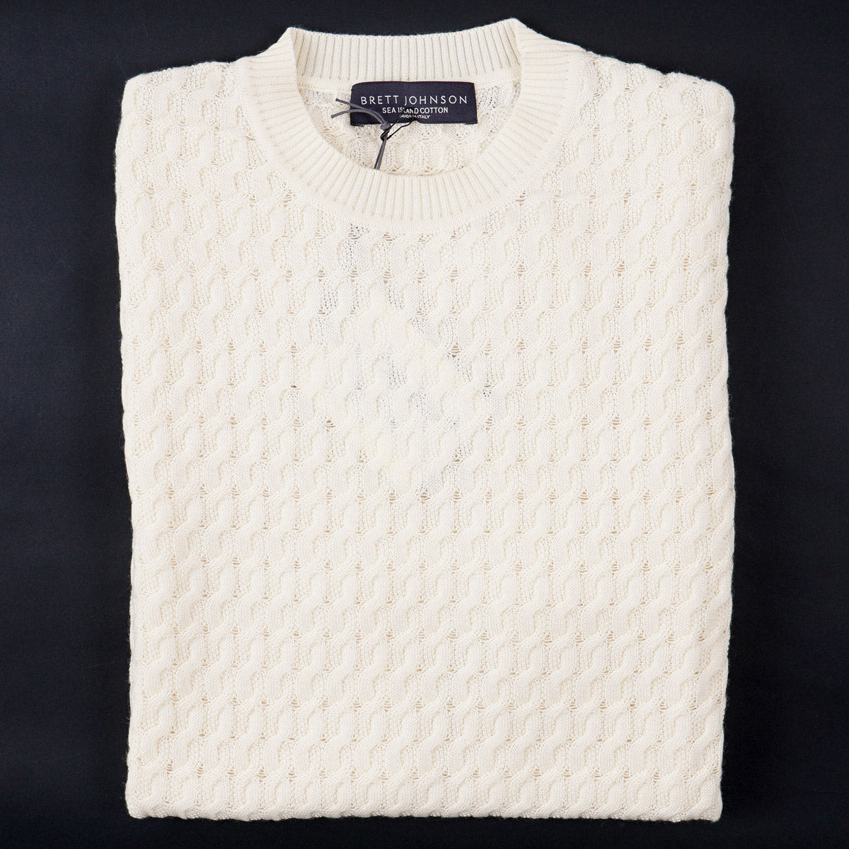 Brett Johnson Sea Island Cotton-Cashmere Knit