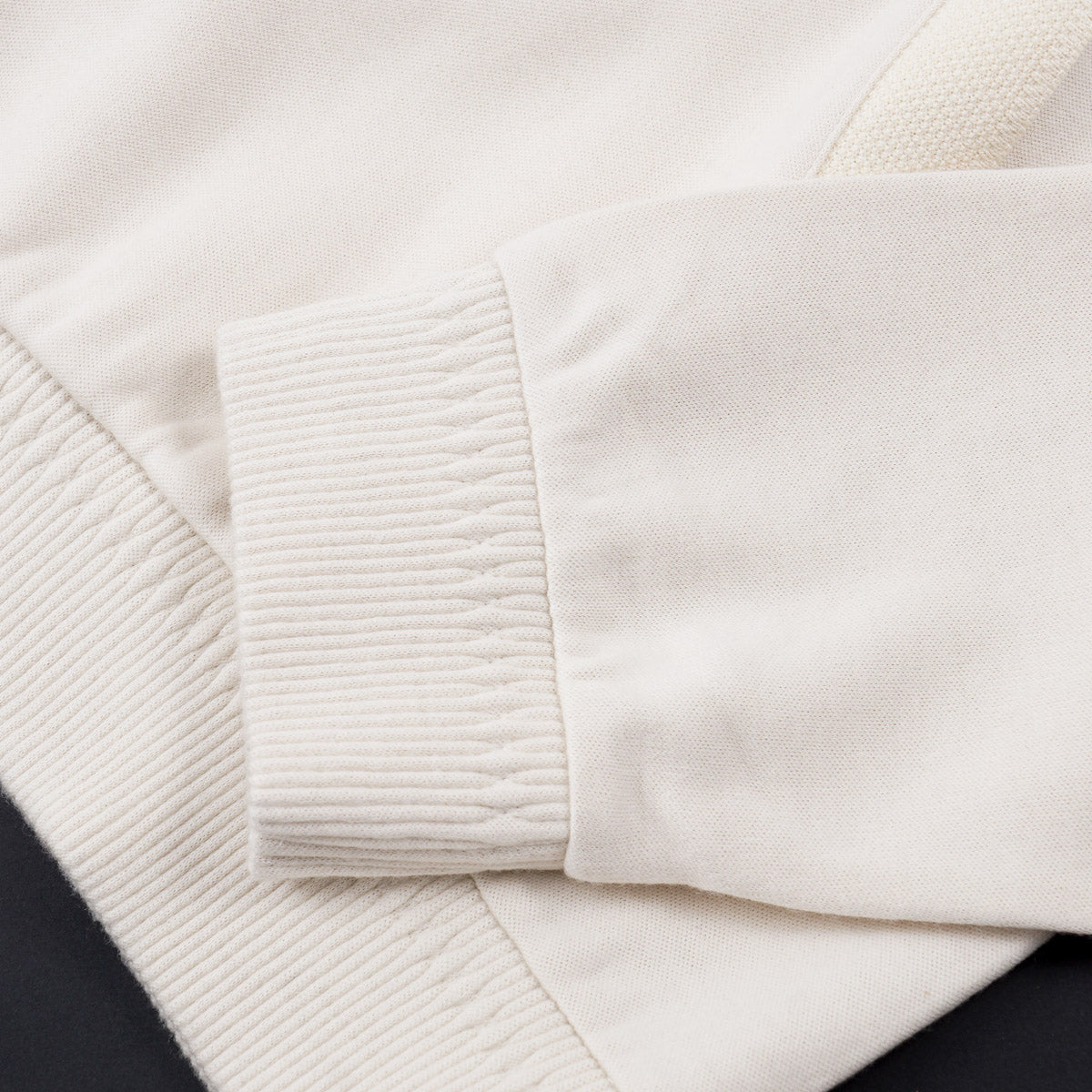 Brett Johnson Cashmere-Cotton Half Zip Pullover