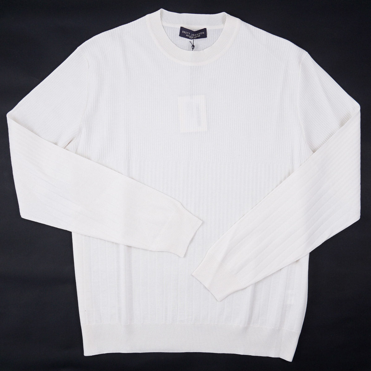 Brett Johnson Sea Island Cotton-Cashmere Sweater