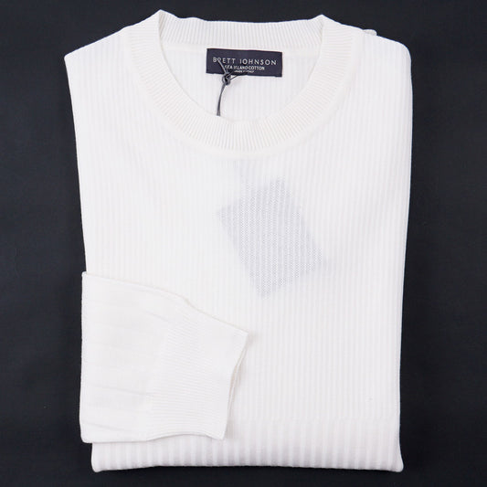 Brett Johnson Sea Island Cotton-Cashmere Sweater