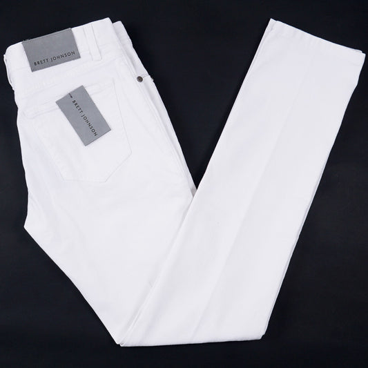 Brett Johnson Trim Straight Denim Jeans