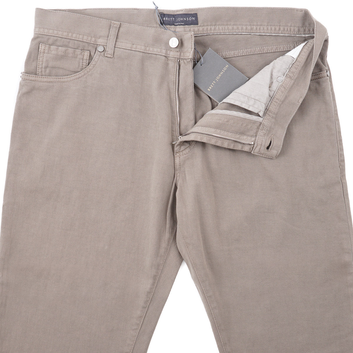 Brett Johnson Cotton-Linen Denim Jeans - Top Shelf Apparel