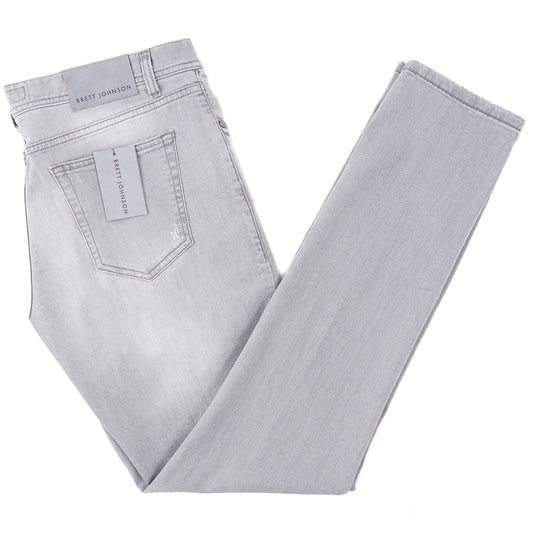 Brett Johnson Trim Straight Denim Jeans