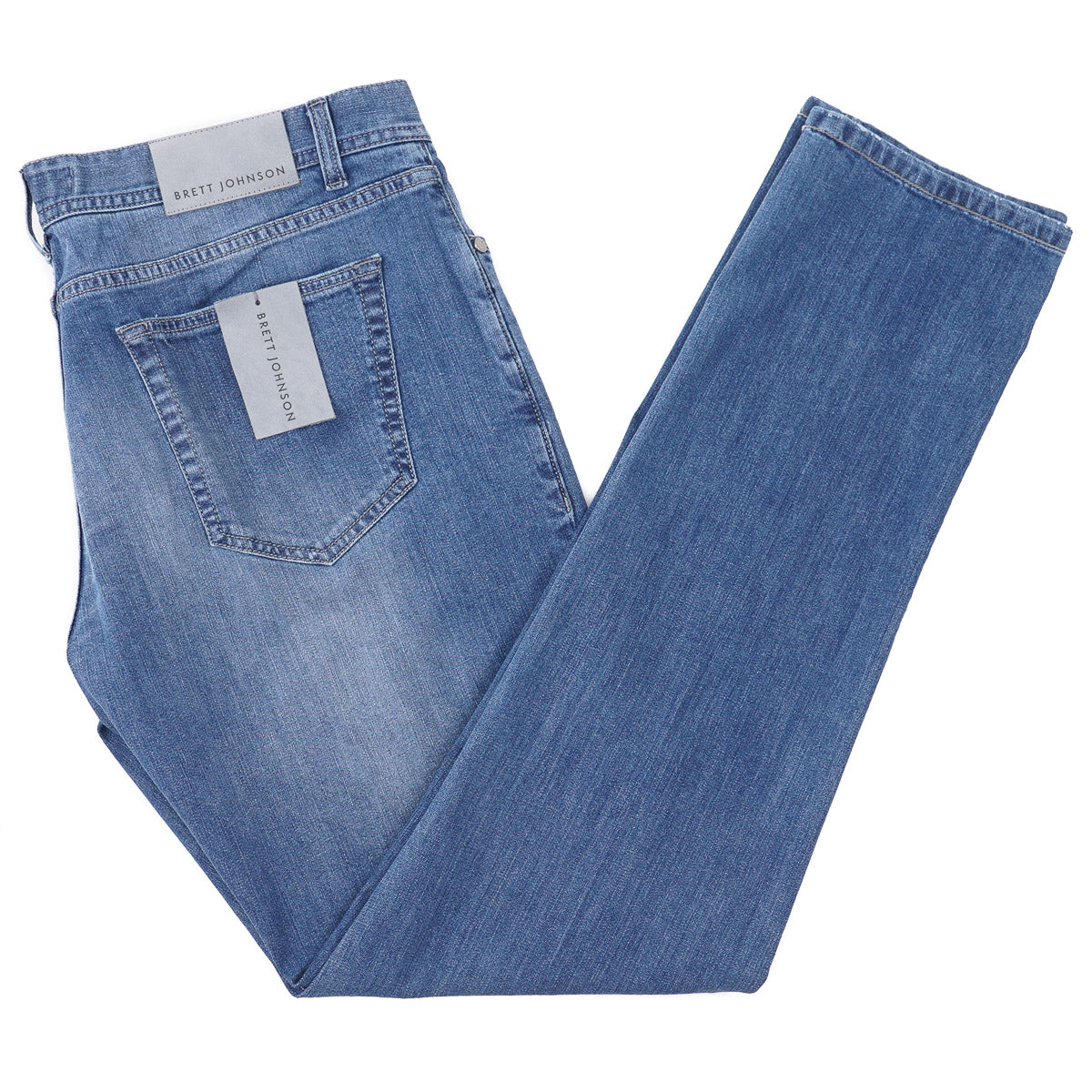 Brett Johnson Trim Straight Denim Jeans - Top Shelf Apparel