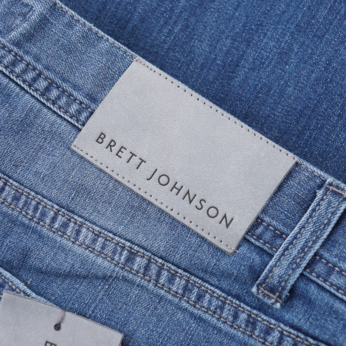 Brett Johnson Trim Straight Denim Jeans - Top Shelf Apparel