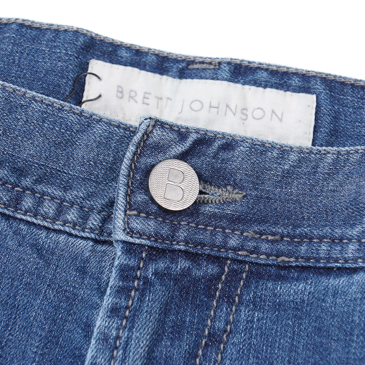 Brett Johnson Trim Straight Denim Jeans - Top Shelf Apparel