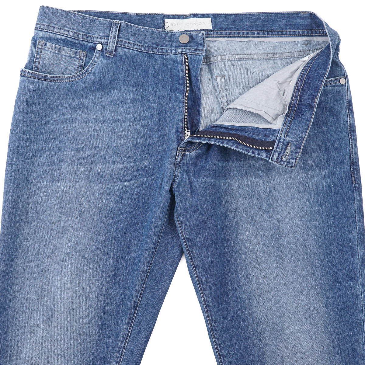 Brett Johnson Trim Straight Denim Jeans - Top Shelf Apparel