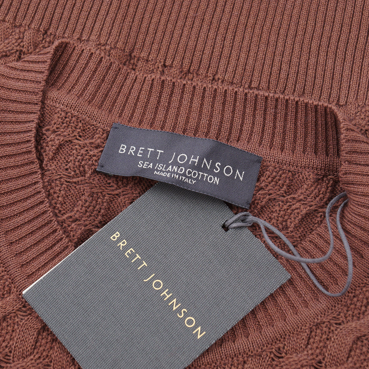 Brett Johnson Sea Island Cotton-Cashmere Knit