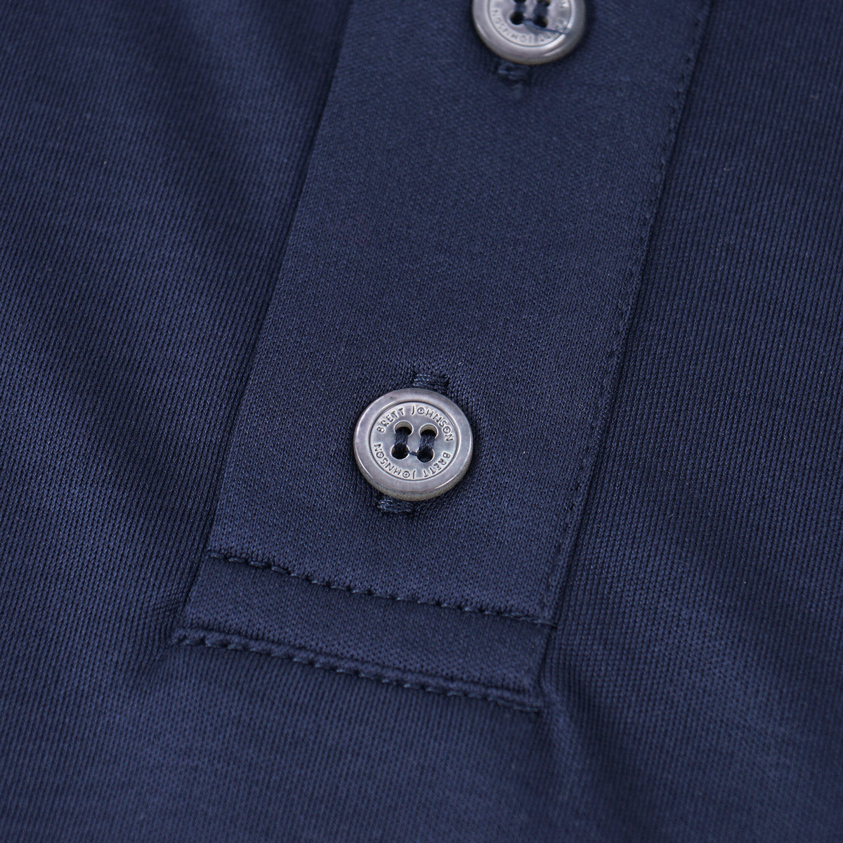 Brett Johnson Superfine Silk Polo Shirt