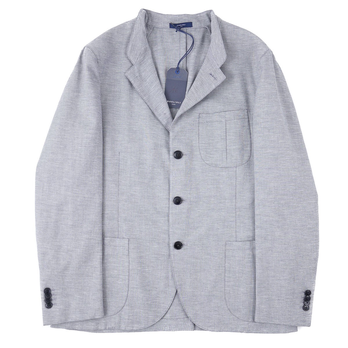 Boglioli Casual Cotton and Linen Sport Coat - Top Shelf Apparel