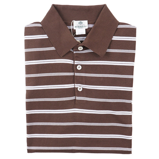 Luigi Borrelli Knit Cotton Polo Shirt - Top Shelf Apparel