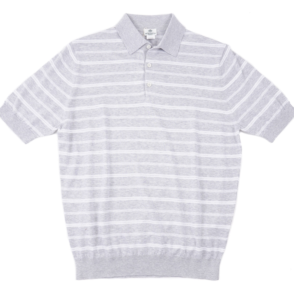 Luigi Borrelli Knit Cotton Polo Shirt