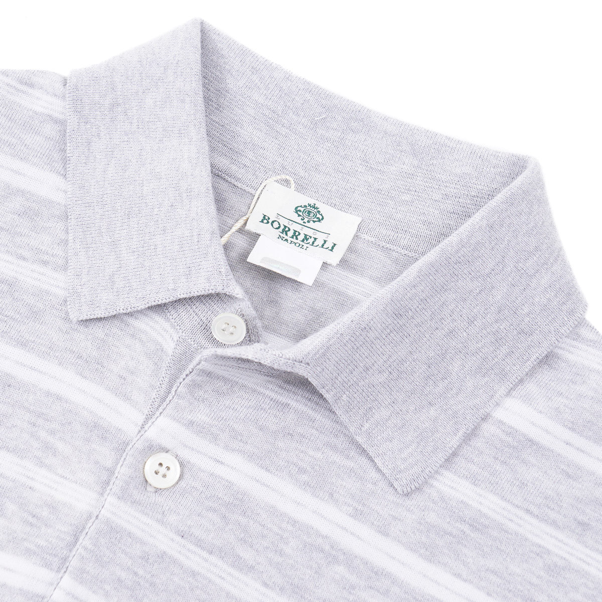 Luigi Borrelli Knit Cotton Polo Shirt