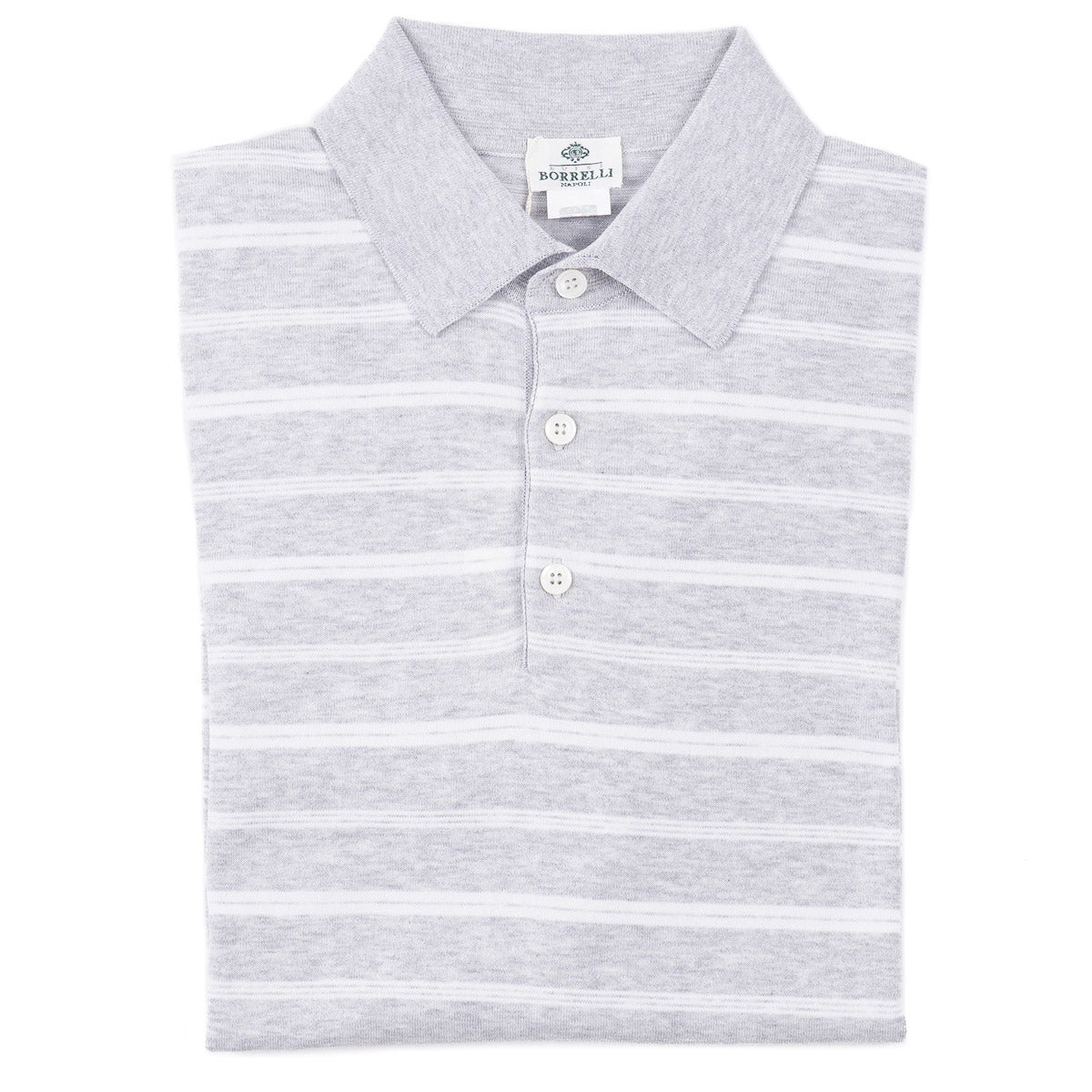 Luigi Borrelli Knit Cotton Polo Shirt