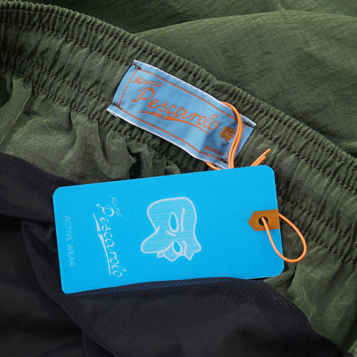Marco Pescarolo Drawstring Swim Shorts