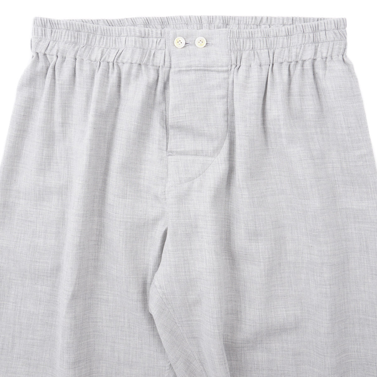 Finamore Cotton-Cashmere Pajama Set