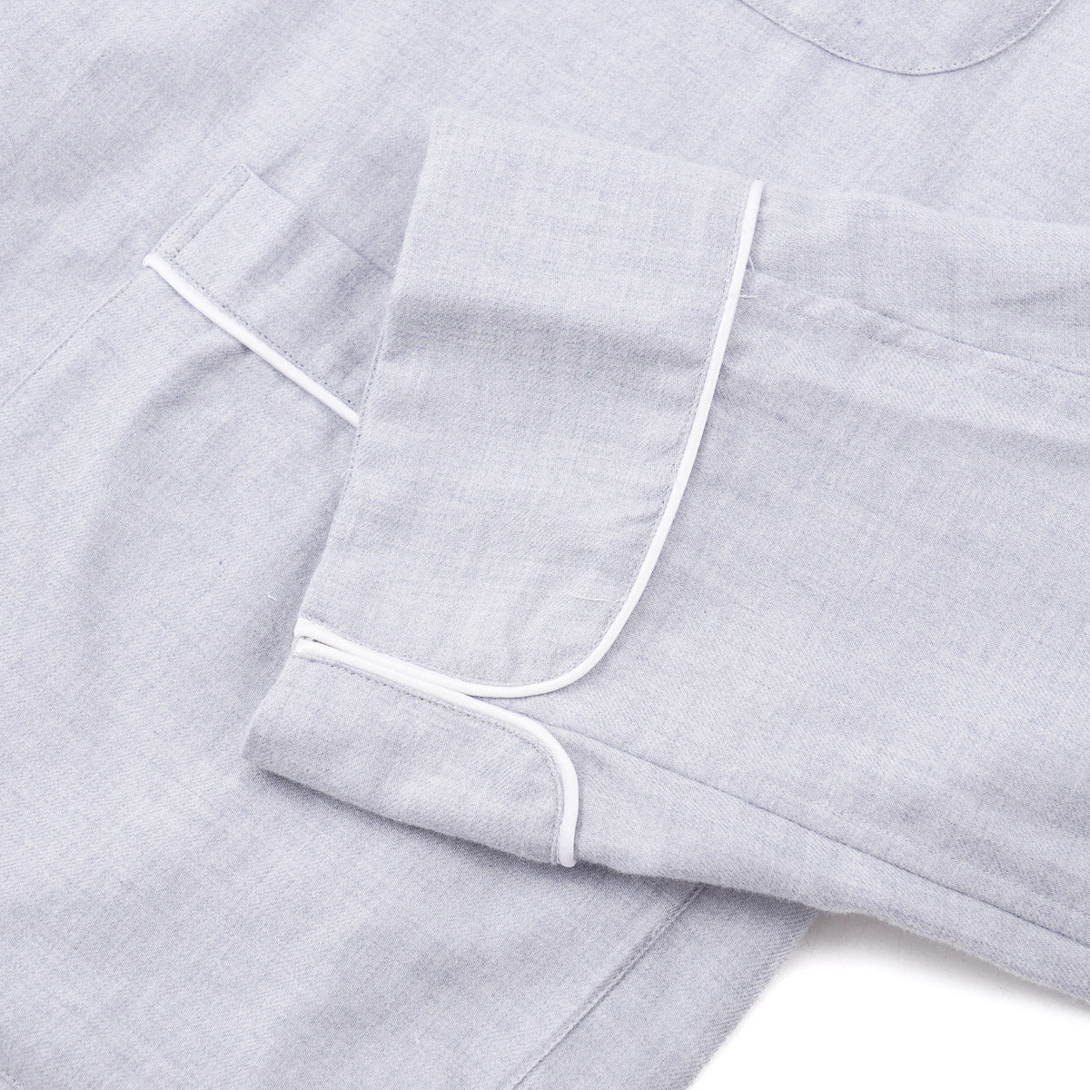 Finamore Cotton-Cashmere Pajama Set
