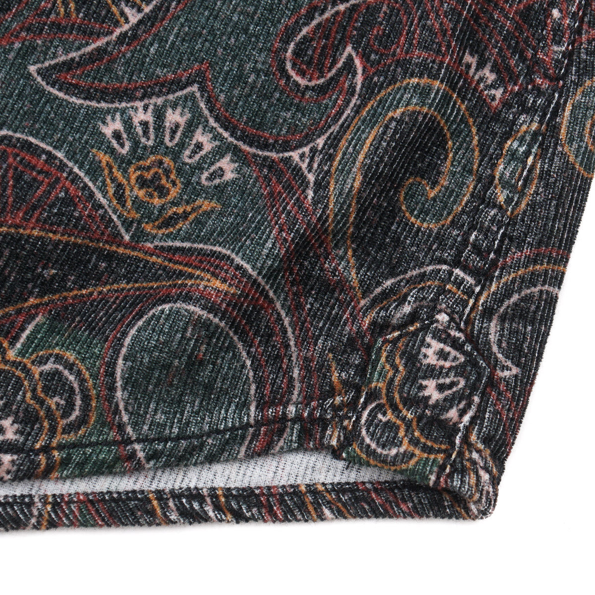 Handpicked Printed Corduroy Cotton Overshirt