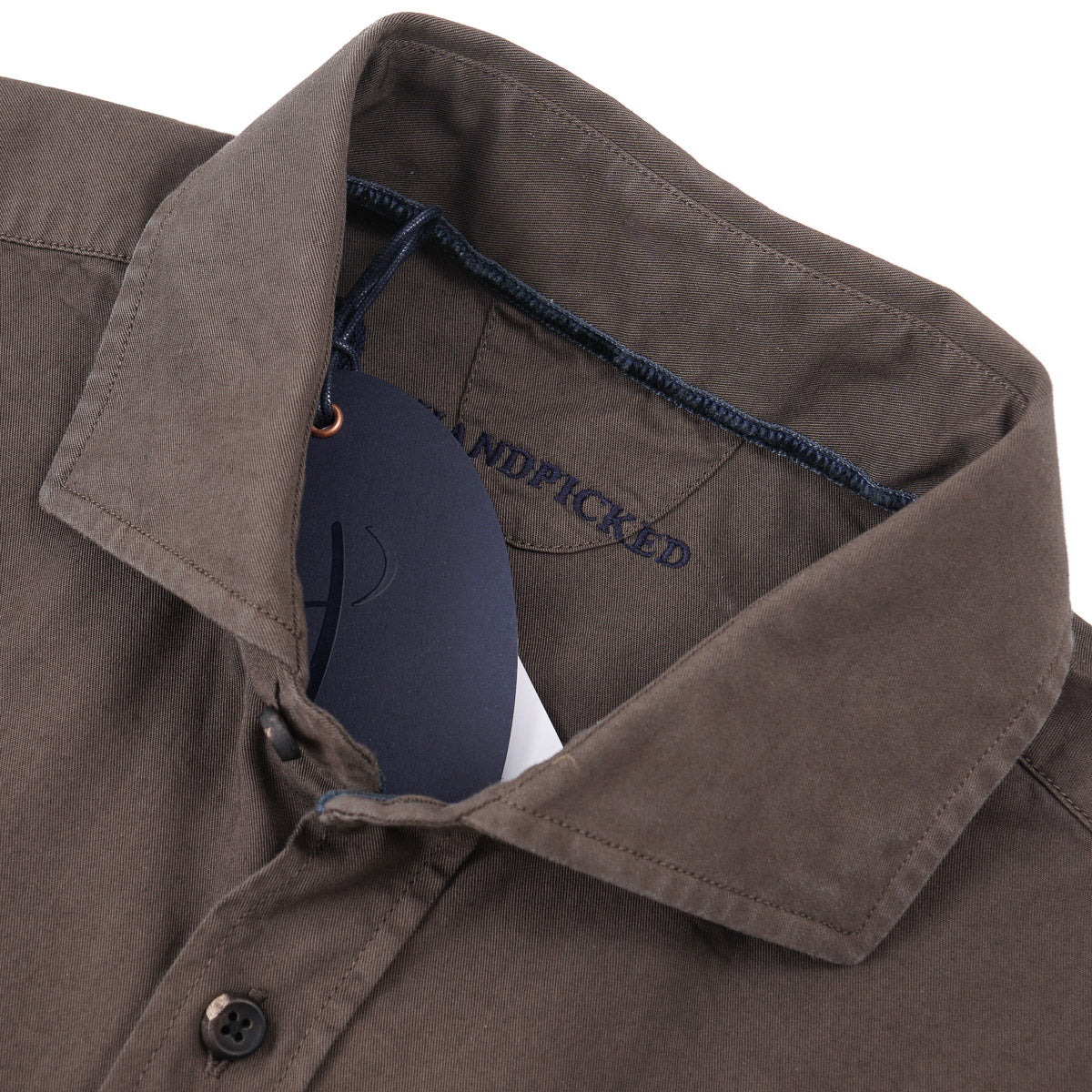 Handpicked Twill Cotton Overshirt