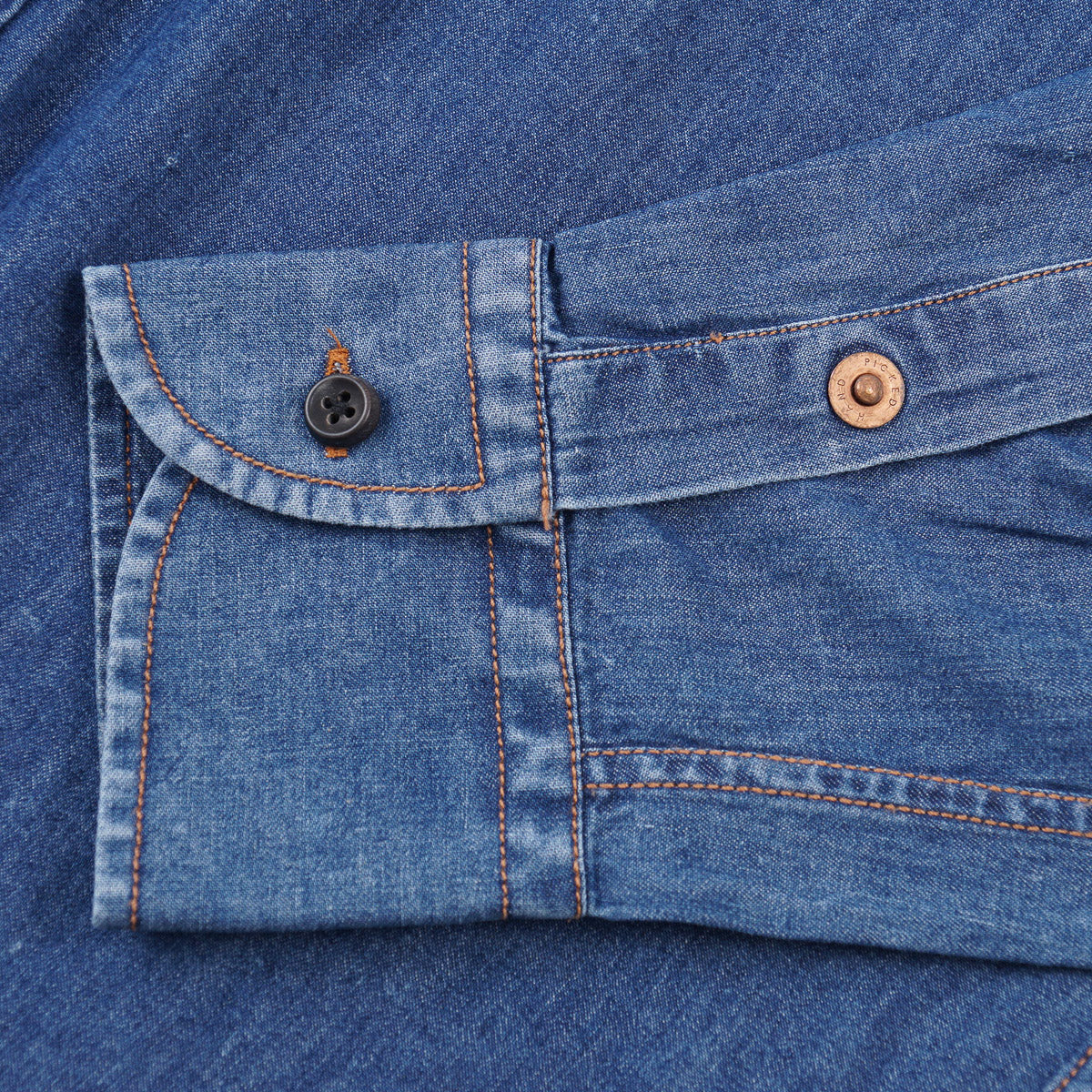 Handpicked Slim-Fit Denim Overshirt - Top Shelf Apparel