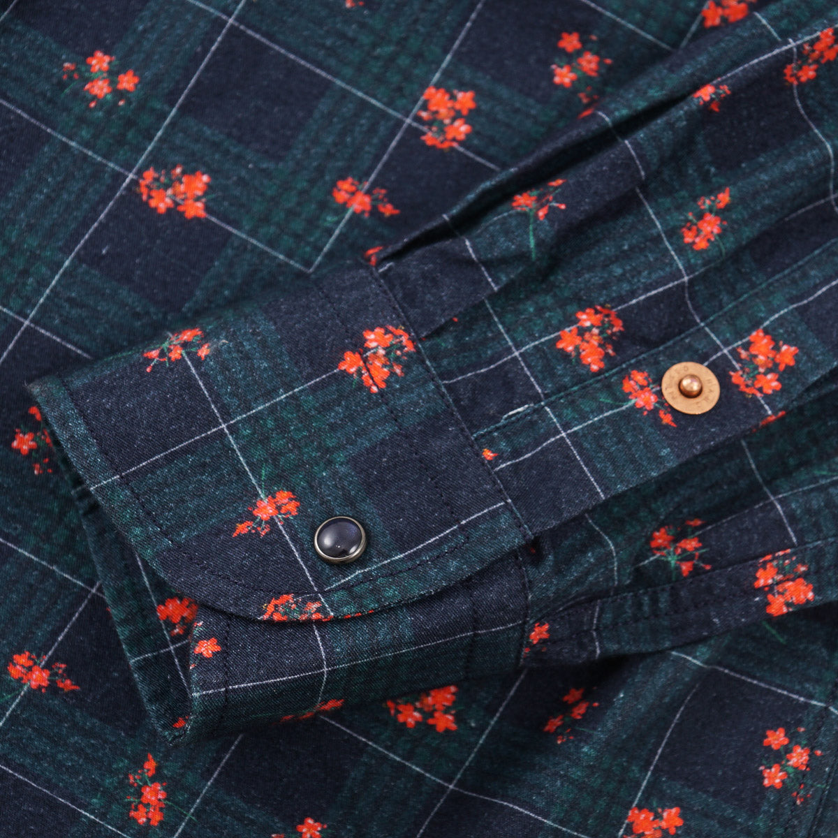 Handpicked Slim-Fit Flannel Western Shirt