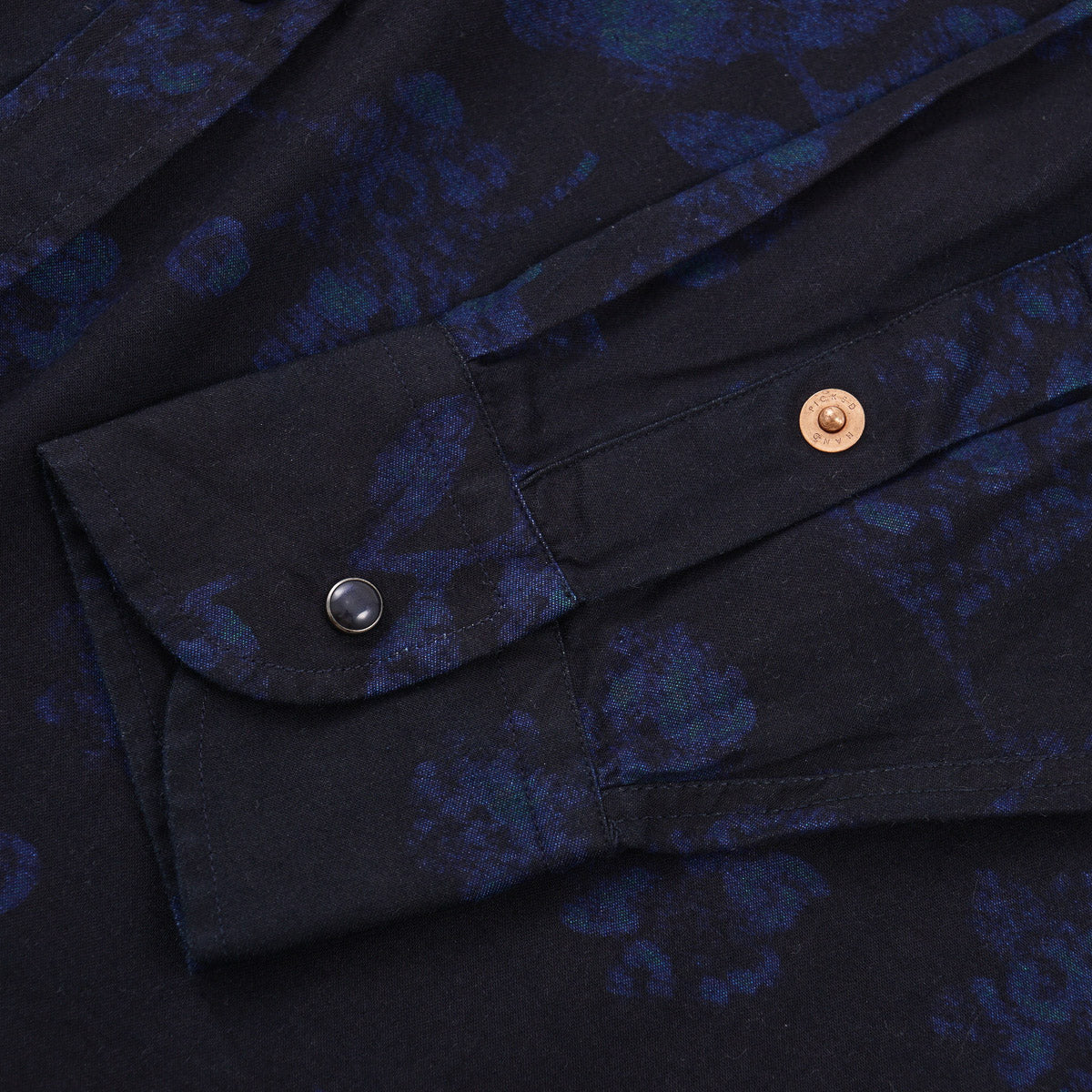 Handpicked Floral Print Western Shirt