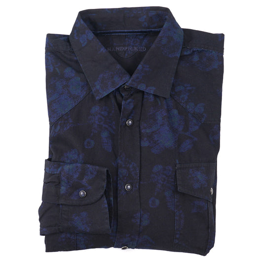 Handpicked Floral Print Western Shirt