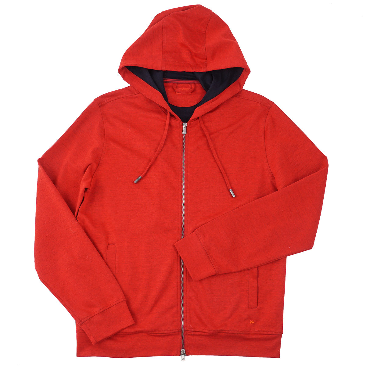 Isaia Full-Zip Cotton Sweatshirt