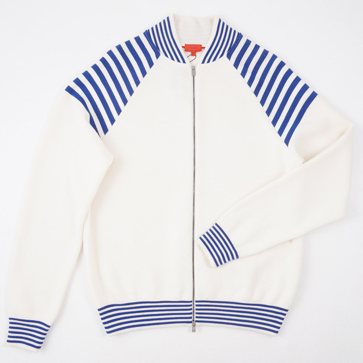 Isaia Knit Wool Bomber Sweater-Jacket - Top Shelf Apparel