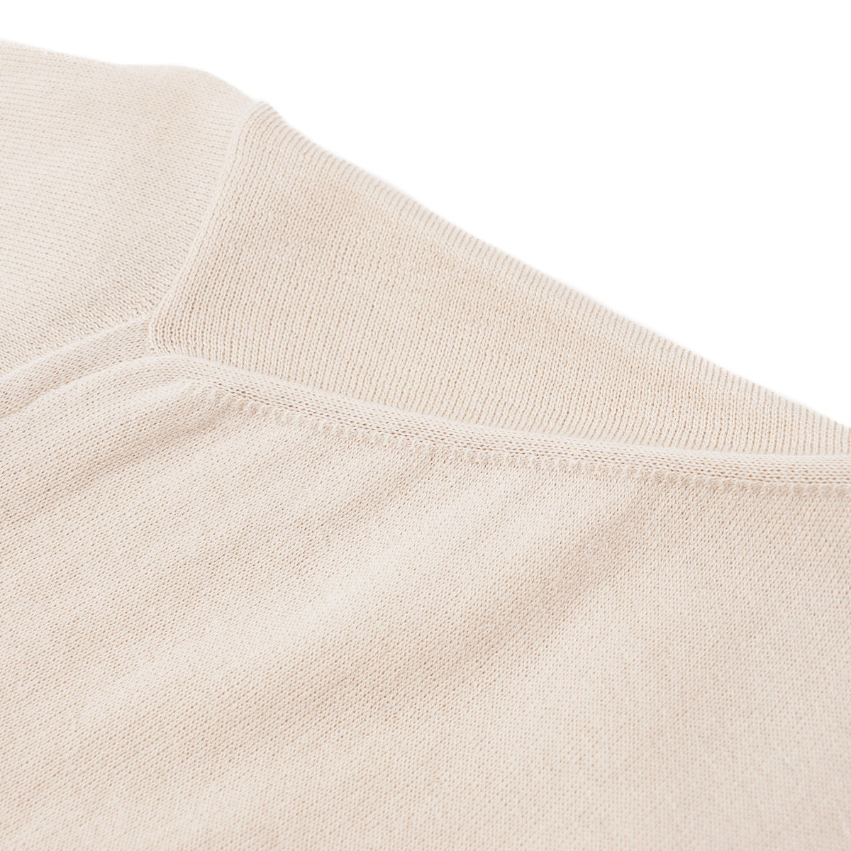 Kiton Short-Sleeve Knit Cotton Sweater
