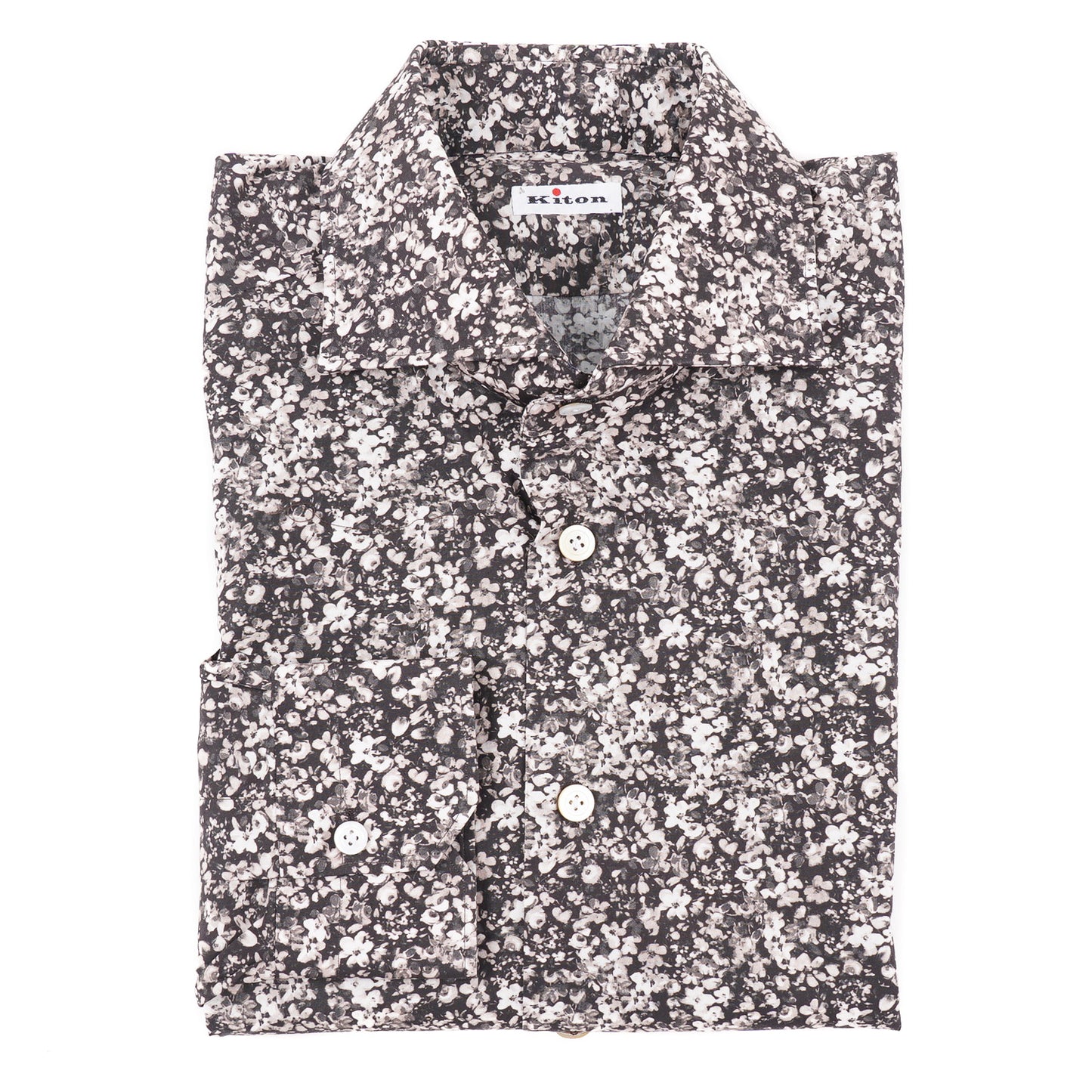 Kiton Slim-Fit Floral Print Shirt - Top Shelf Apparel