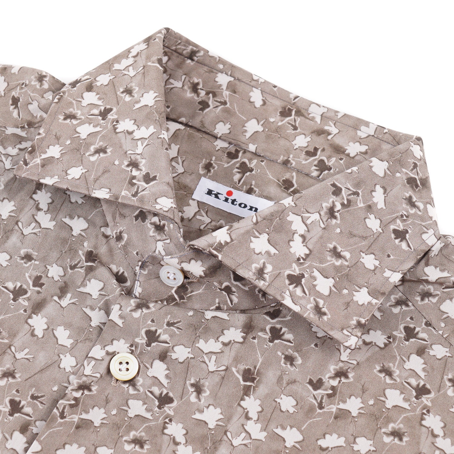 Kiton Slim-Fit Floral Print Shirt - Top Shelf Apparel