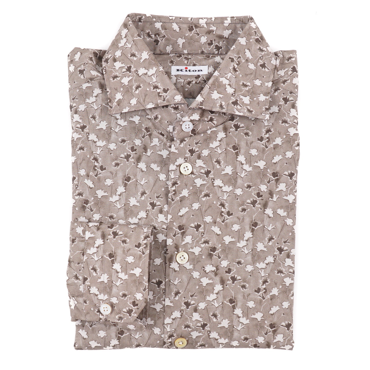 Kiton Slim-Fit Floral Print Shirt - Top Shelf Apparel