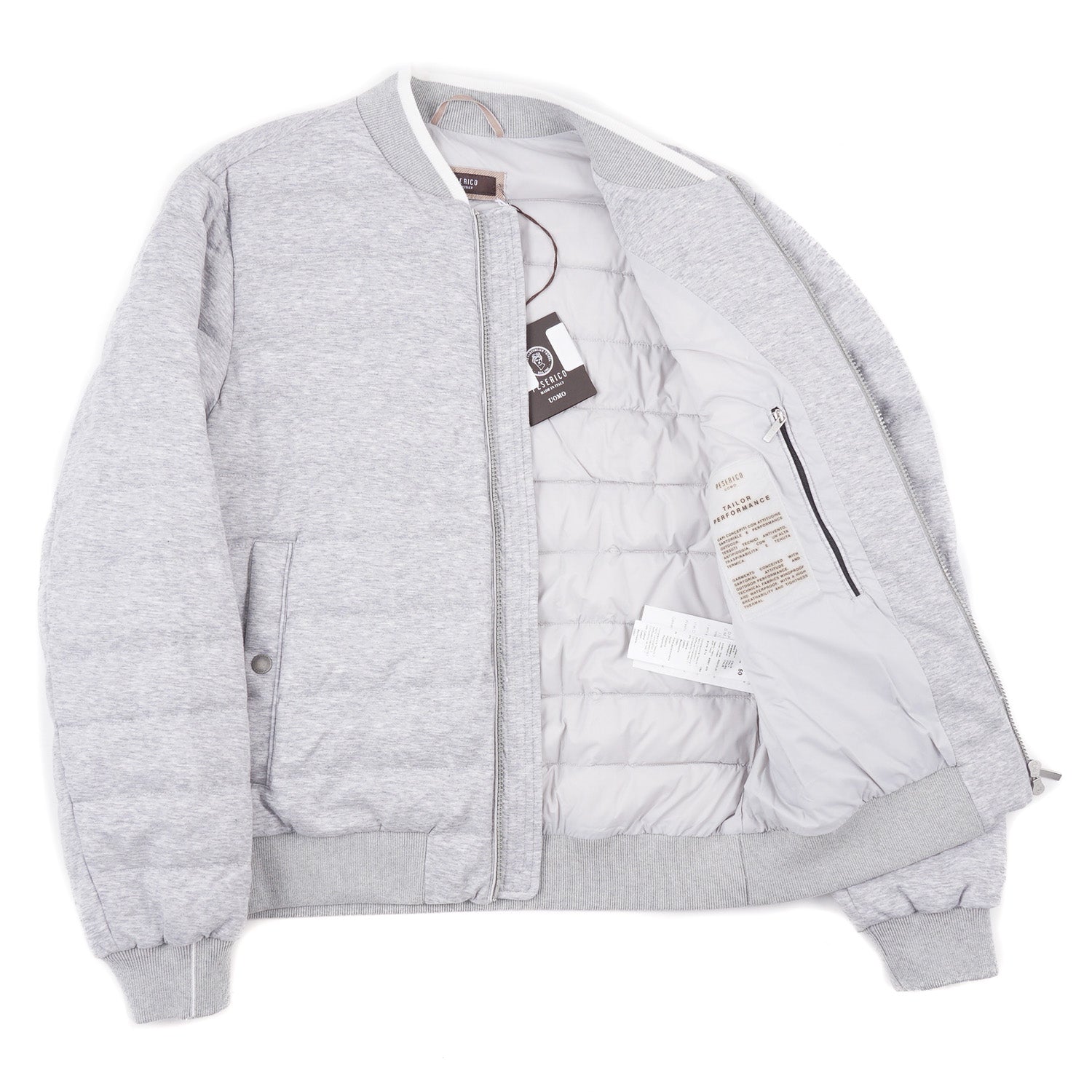 Peserico Down-Filled Jersey Cotton Jacket - Top Shelf Apparel