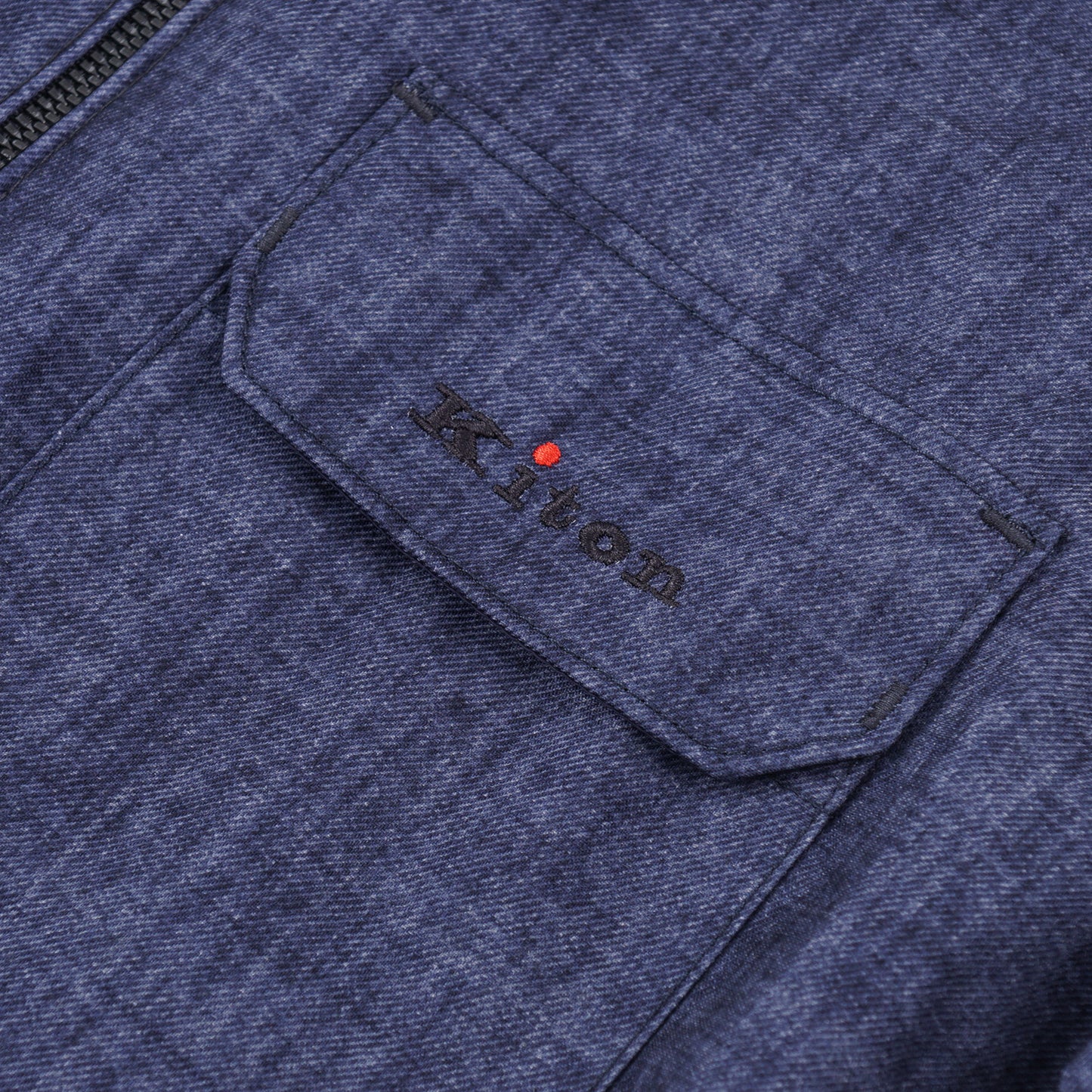 Kiton Techno Wool Shirt Jacket - Top Shelf Apparel